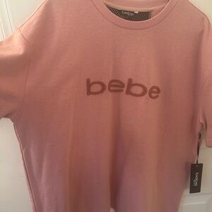 Bebe Sport Blush Pink Top Women’s 2X